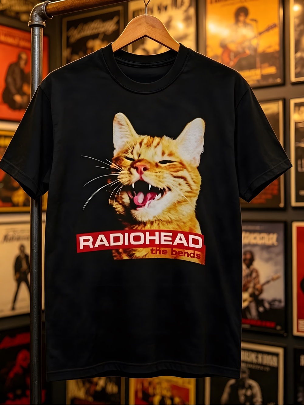 Radiohead Music Retro 90s shirt,Rock Concert T Shirt